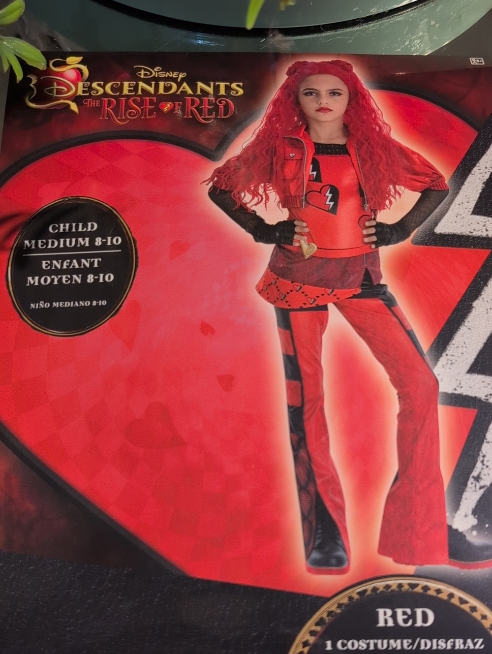 Disney Kids Red Descendants The Rise of Red Costume